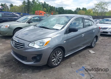 2020 Mitsubishi Mirage G4 Le from USA, damaged, VIN ML32F4FJ6LHF03090